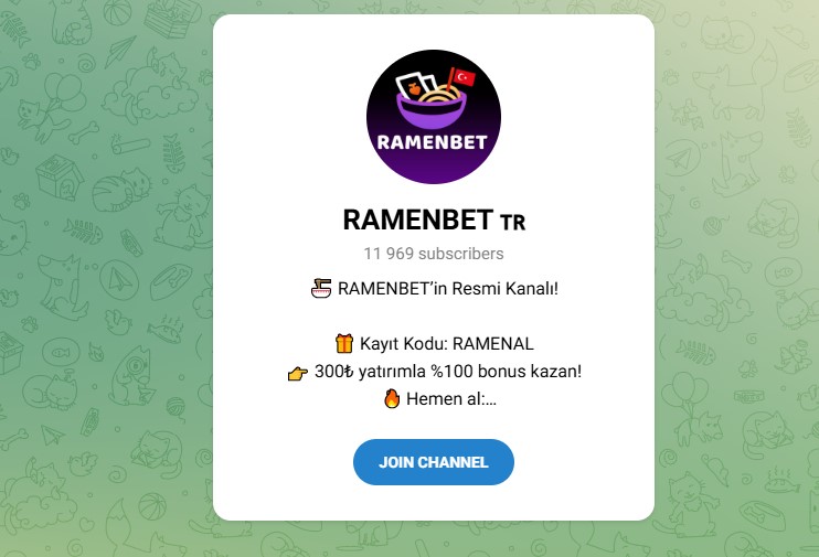 Ramenbet Telegram